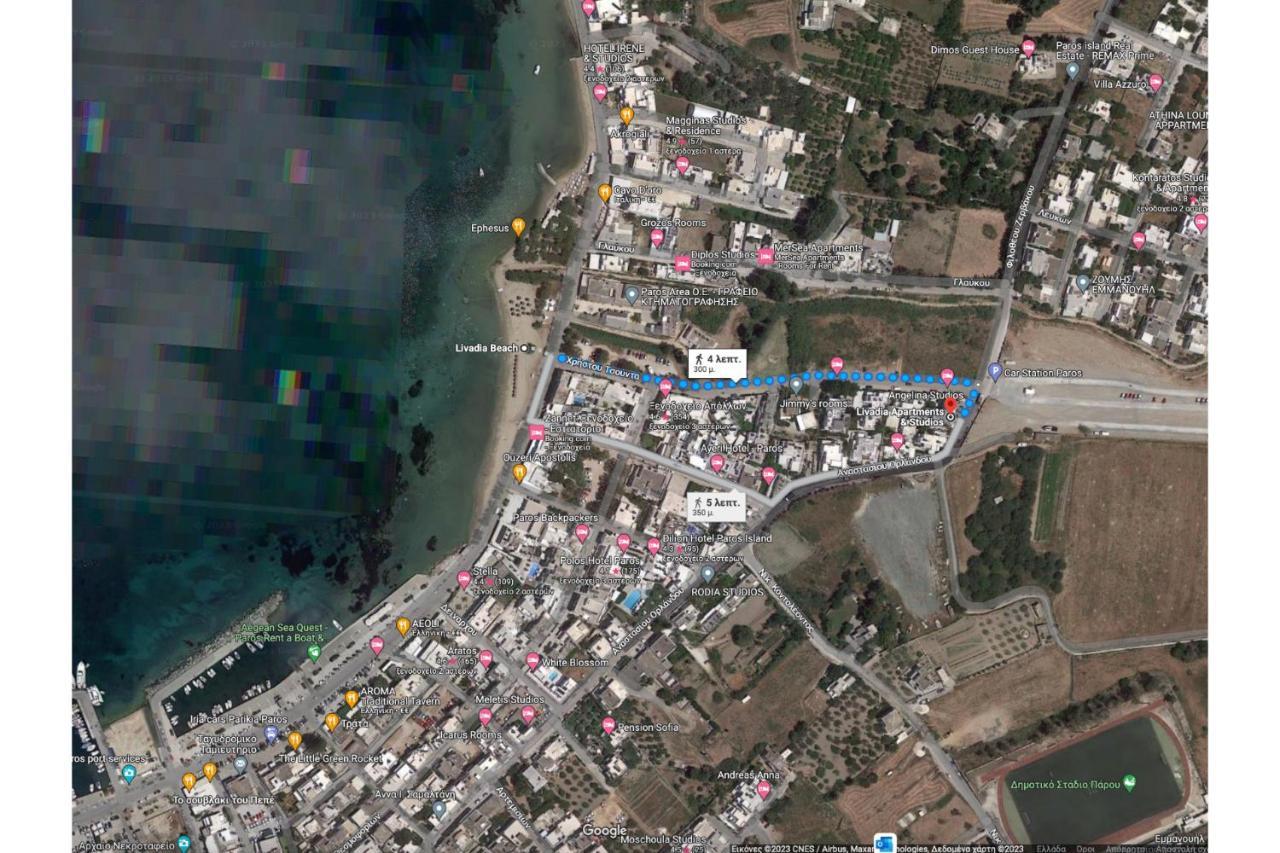 Livadia Seaside Studios 10 Parikia  Exterior photo